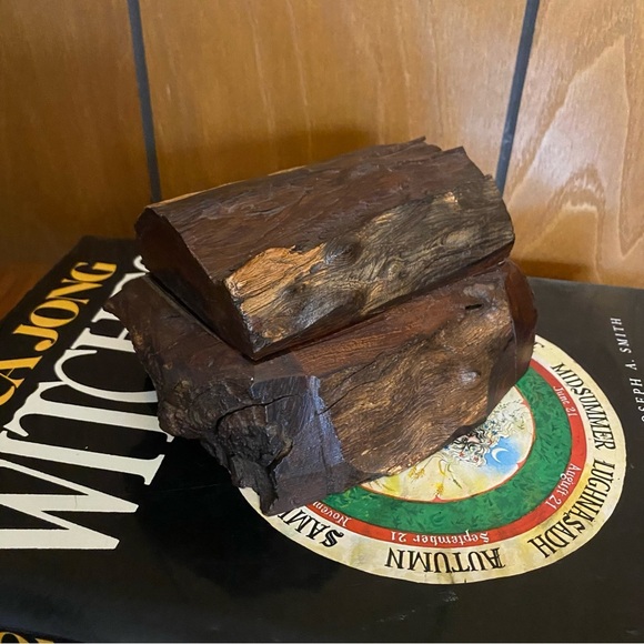 Vintage Burl wood / live edge / drift wood unique trinket box Jewelry box - Picture 2 of 10